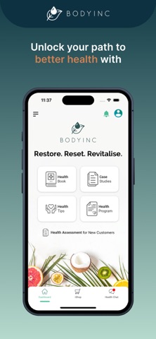 BodyInc app screenshot
