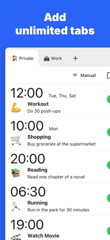 NoticeMemo - Create alerts iPhone screenshot