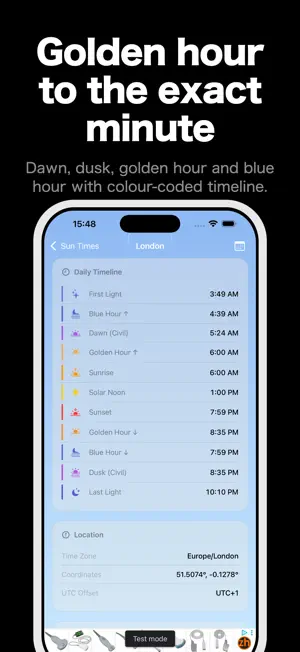 Sun Times: Sunrise & Sunset screenshot 3