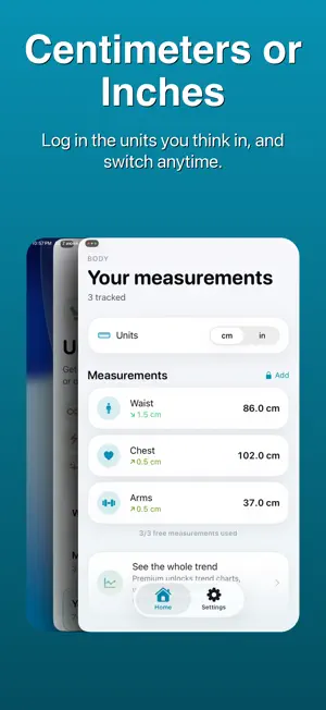 Body Measure Tracker screenshot 4