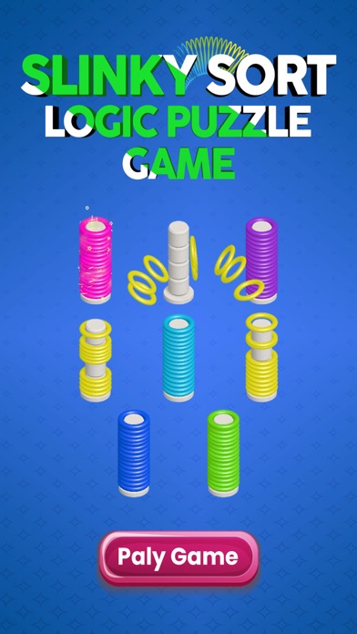Slinky Sort Logic Puzzle Game Screenshot