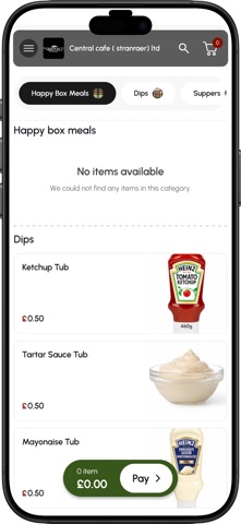 The Central Cafe Stranraer screenshot