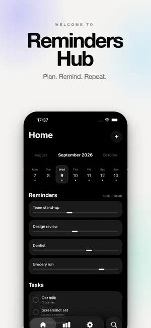 Reminders Hub screenshot 1