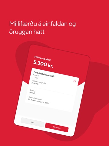 íslandsbanki Screenshot 3