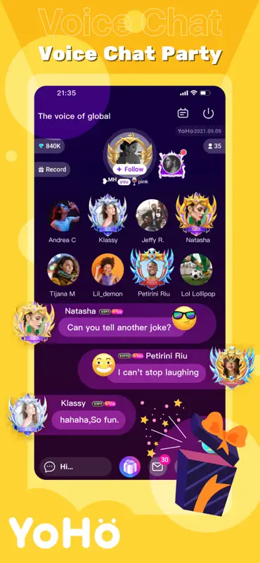 YoHo - Group Voice Chat screenshot 5 of 5