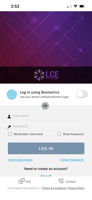 LCE Visa Credit Card screenshot 1