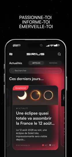 Capture d'écran de Sirius Stars sur iPhone 5