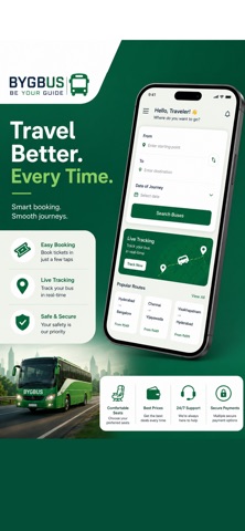 Bygbus - Bus Ticket Booking screenshot