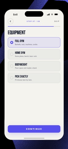 Kalybr iPhone screenshot