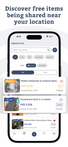 Rehma: Sharing & Marketplace screenshot