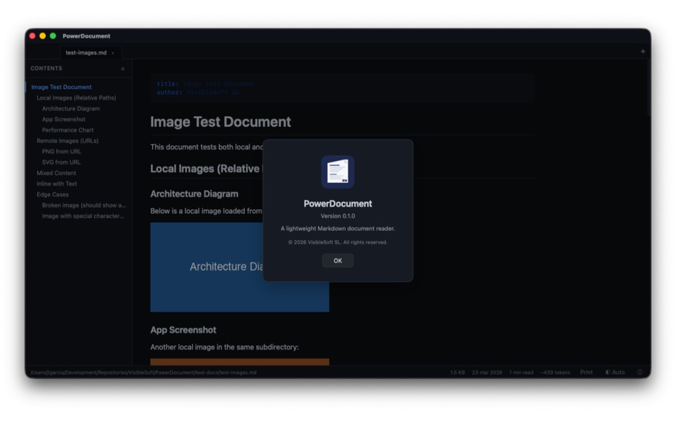 #9. PowerDocument (macOS) Por: VisibleSoft, SL