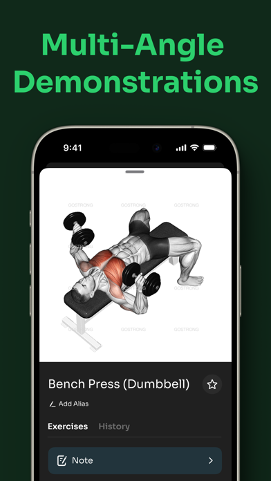 GoStrong: Gym Workout Plannerのおすすめ画像5