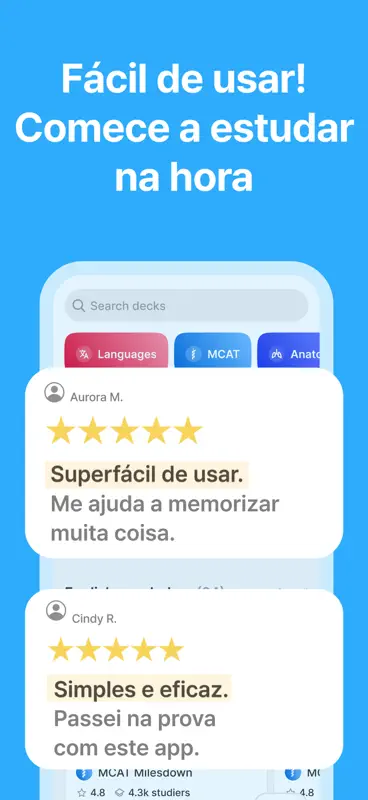 Noji: Flashcards Estudos screenshot 4 of 6