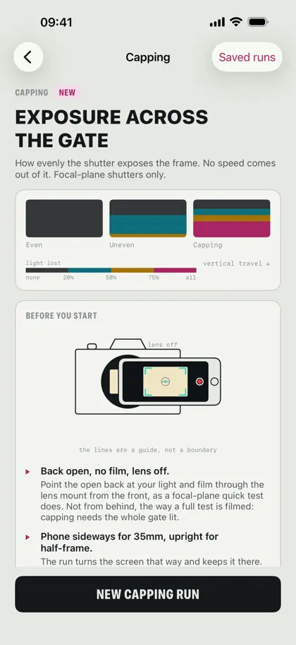 Screenshot 6 di 6 di ShutterDoc: Shutter Speed Test