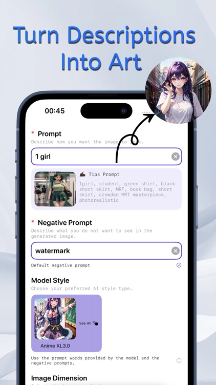 AI Art Generator - SD Anime