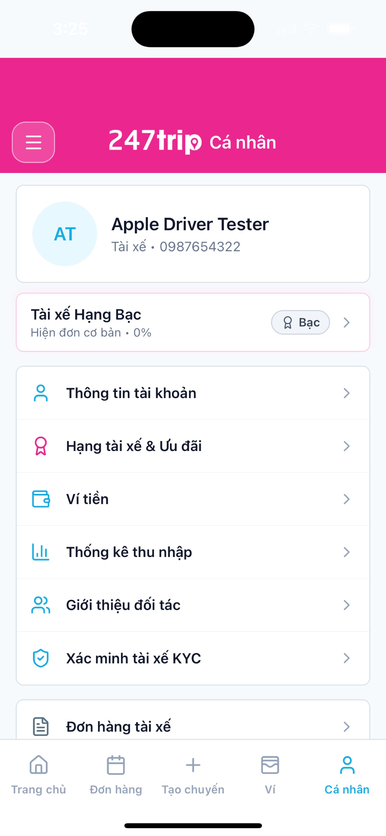 Screenshot 1 of 247Trip Partner