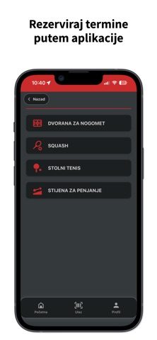 Fitness ZARA iPhone screenshot
