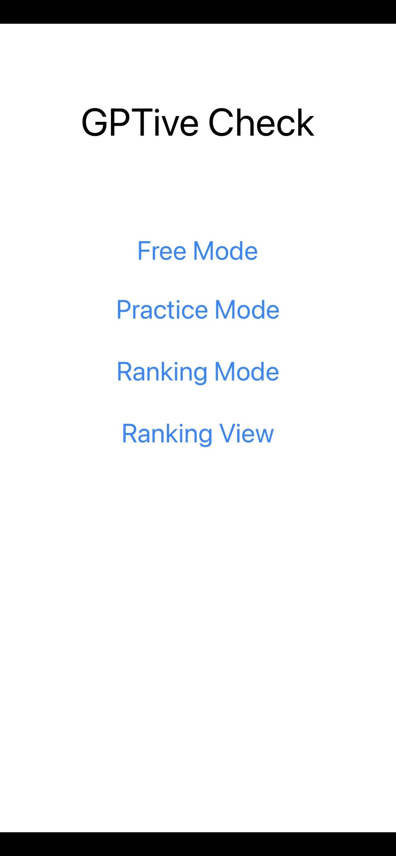 Screenshot 1 of GPTive_check