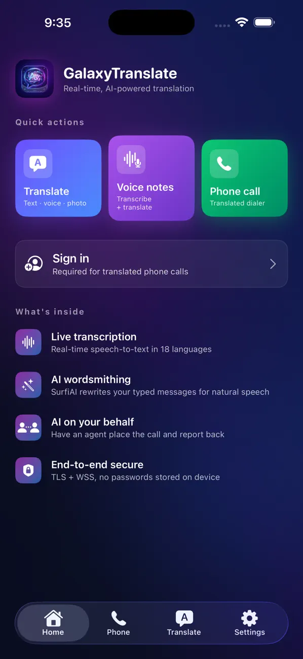 Screenshot #2 pour GalaxyTranslate Ultimate