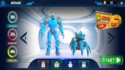 Robot Battle X: Mech War Arena Screenshot
