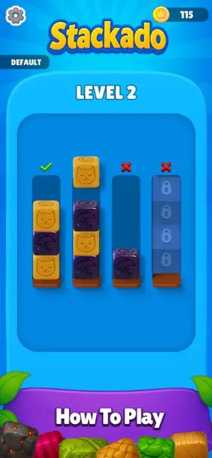 Stackado: Stack & Sort Puzzle screenshot 3