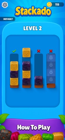 Stackado: Stack & Sort Puzzle Screenshot 3 of 5
