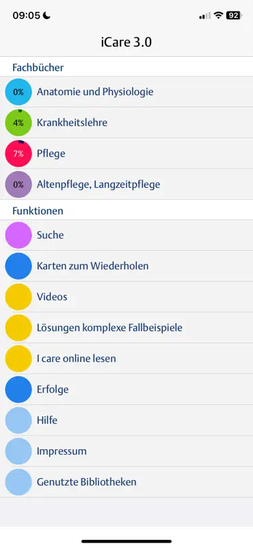 I care WISSEN TO GO 3.0 screenshot 1 of 9