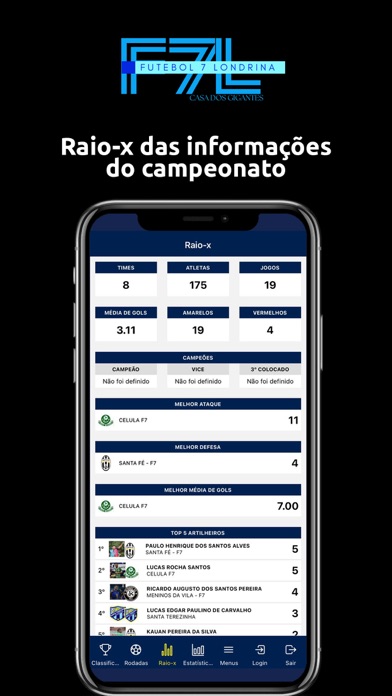Futebol 7 Londrina Screenshot