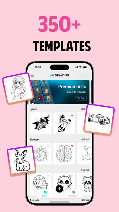 Kritaa: AR Drawing, Sketch.ly iPhone screenshot 4 - Graphics & Design app