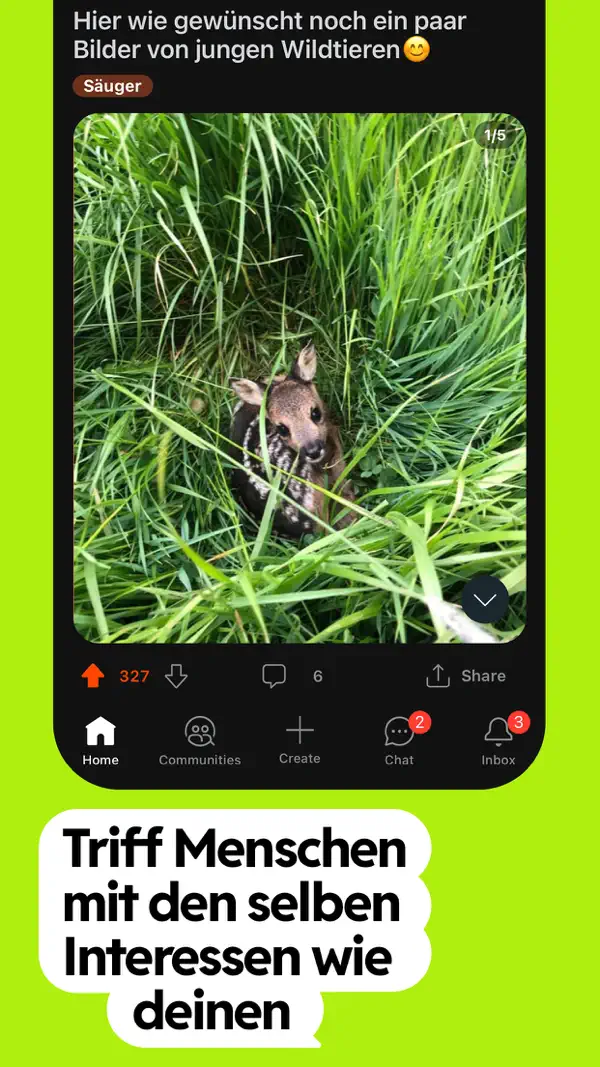 Reddit iPhone App Screenshot 5 – Nachrichten