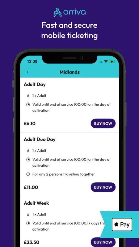 Arriva Bus App screenshot 2 of 5