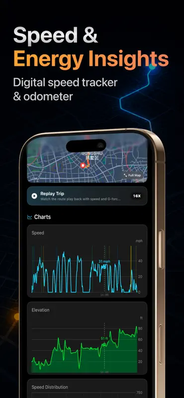 Torq: GPSスピードメーター 速度計 車速 screenshot 3 of 7