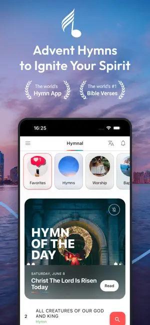Sabbath Day Hymns & Worship iPhone screenshot 1