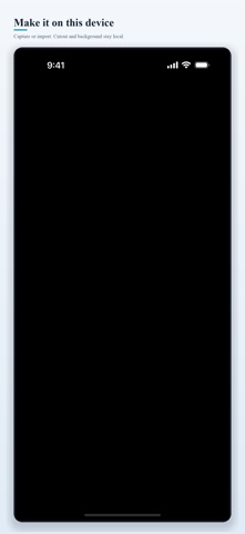 ID Photo Studio-Passport Photo iPhone screenshot