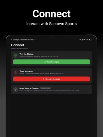 Sactown Sports 1140AM iPad screenshot