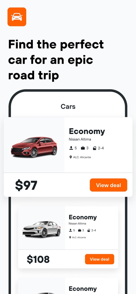KAYAK: Flights, Hotels & Cars - Rent Your Ride