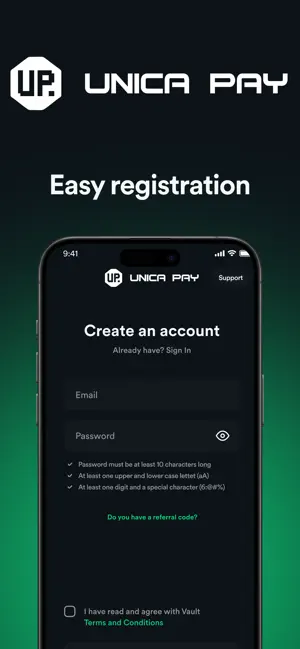 Unica Pay: Finance Evolved screenshot 1