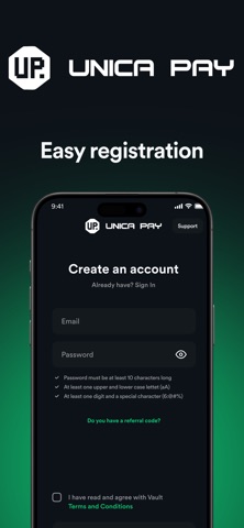 Unica Pay: Finance Evolved Screenshot 1 of 6