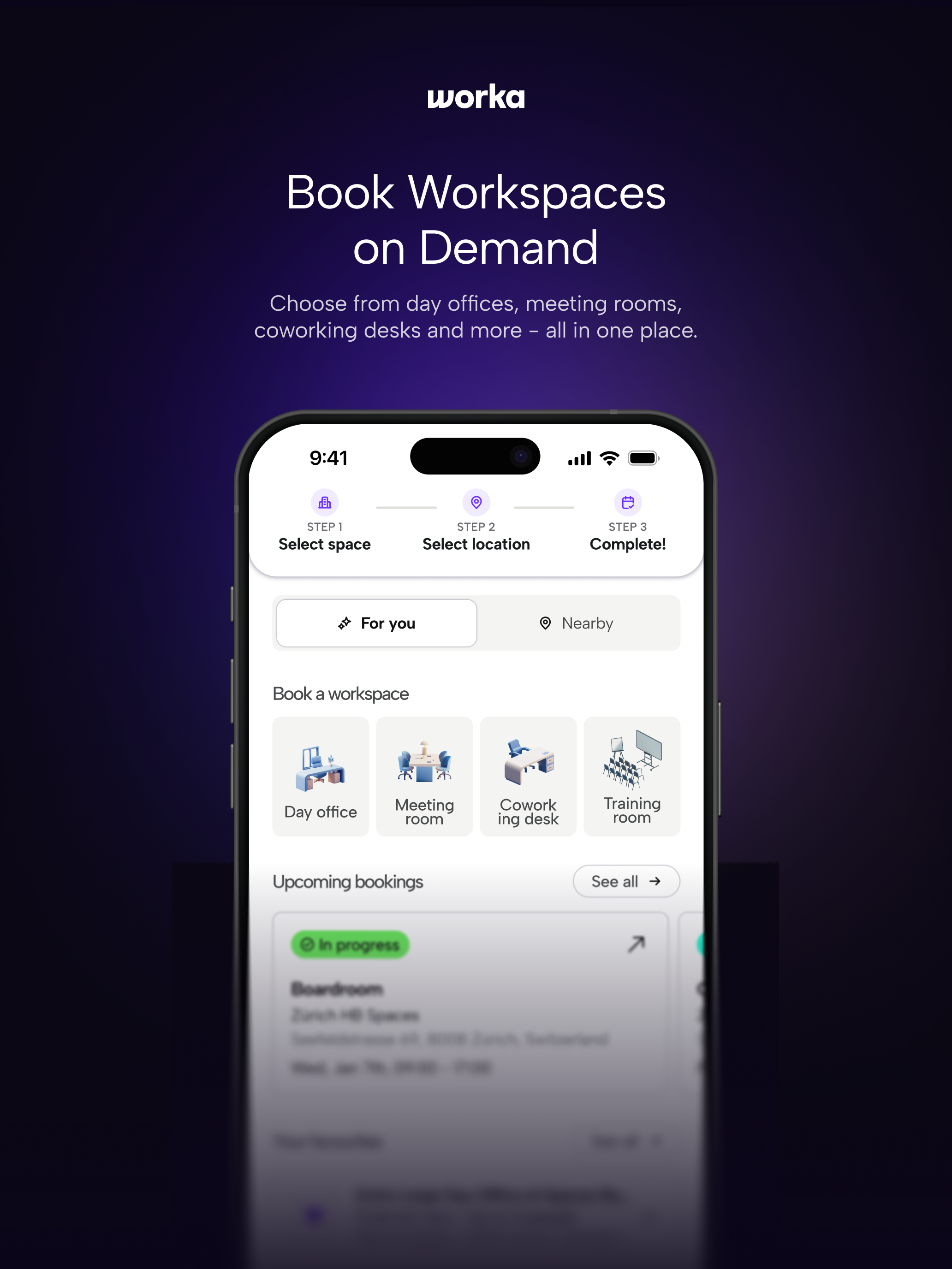 Worka: Book Workspace & Desks screenshot 14