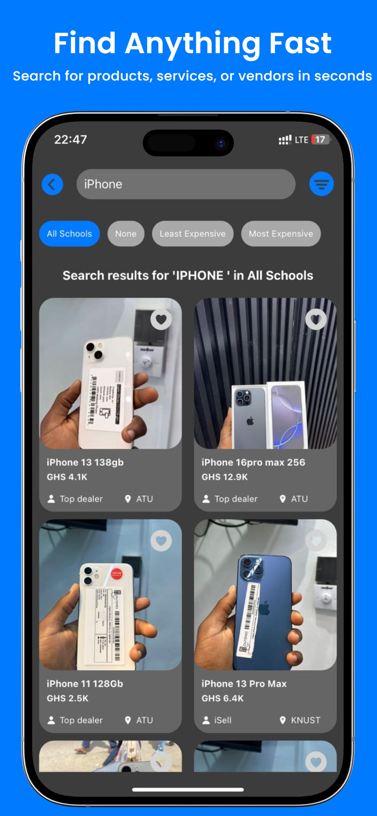 Quickspace: Campus Marketplace screenshot 3