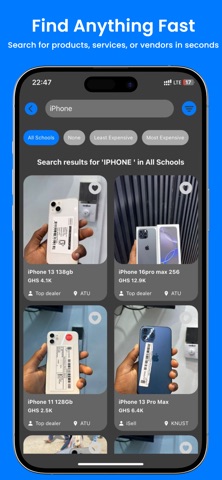 Quickspace: Campus Marketplace screenshot