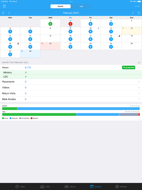 ServicePlanner iPad app afbeelding 8