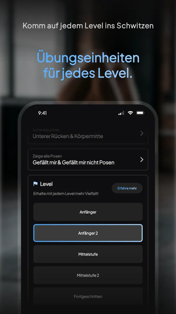 Yoga | Down Dog iPhone App Screenshot 4 – Gesundheit & Fitness