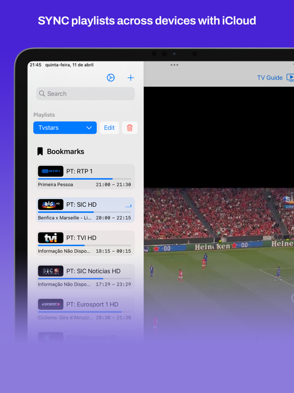 Screenshot #4 pour IPTV Time