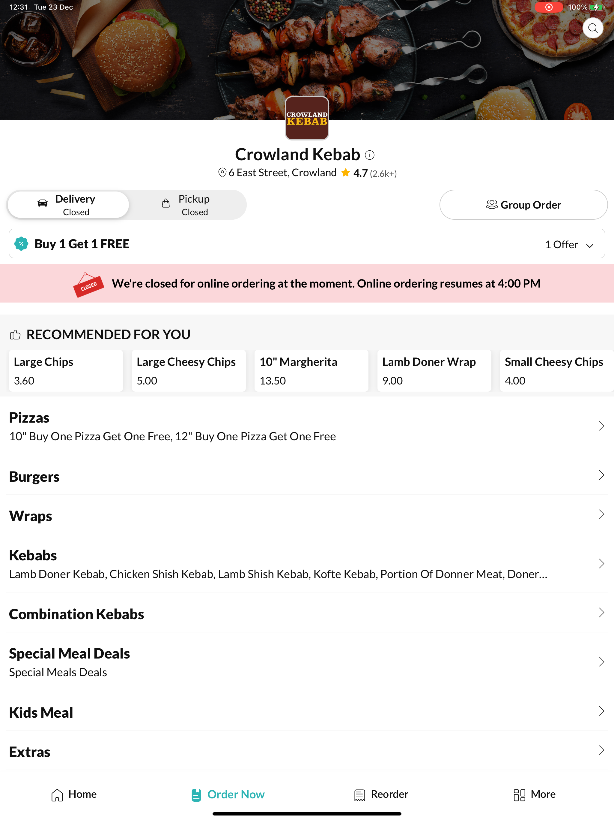 Crowland Kebab screenshot 6