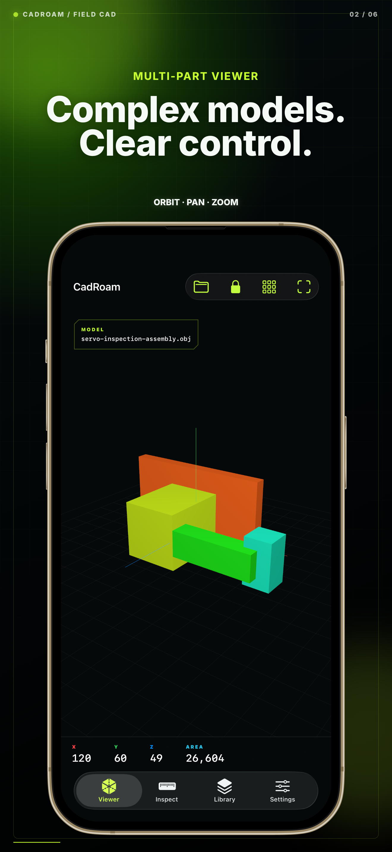CadRoam: 3D CAD Viewer screenshot 2