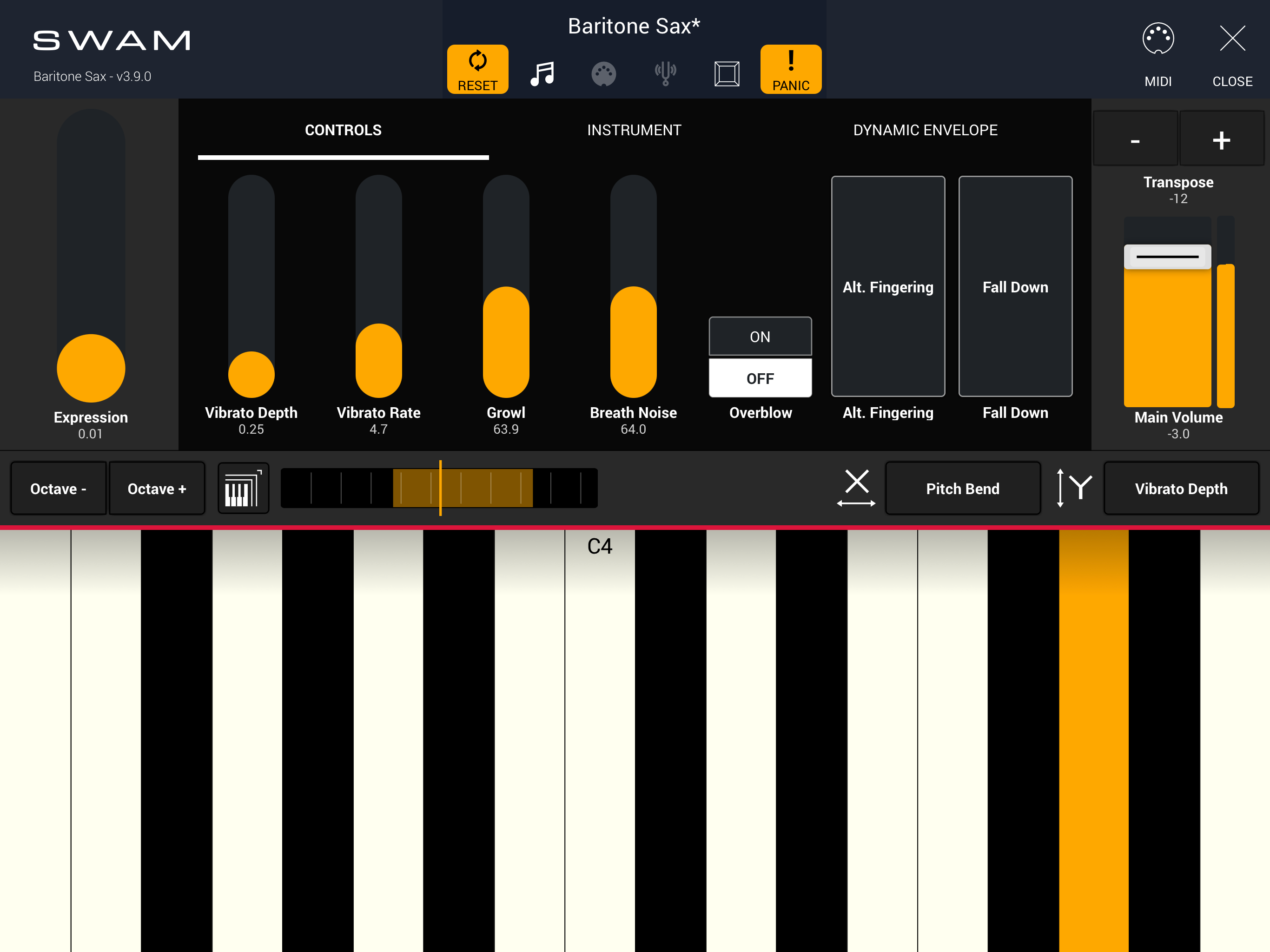 SWAM Baritone Sax screenshot 11