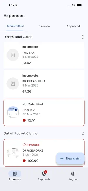 Zeno Expense screenshot 1