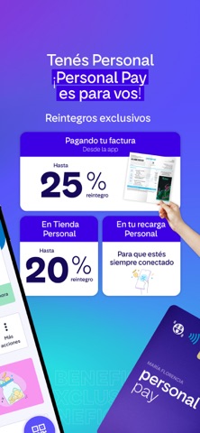 Personal Pay Billetera Virtual iPhone screenshot 2