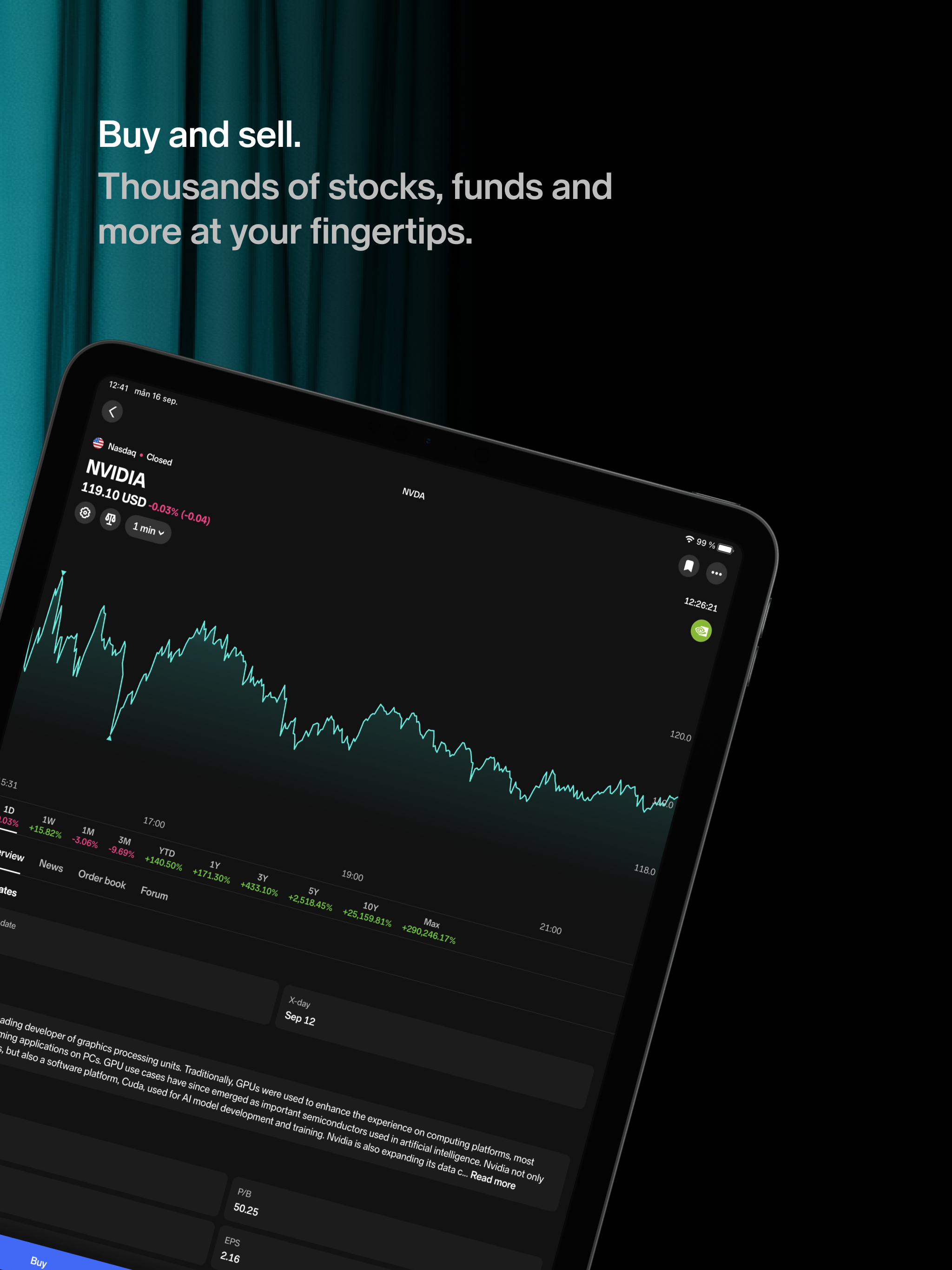 Nordnet: Stocks & Funds